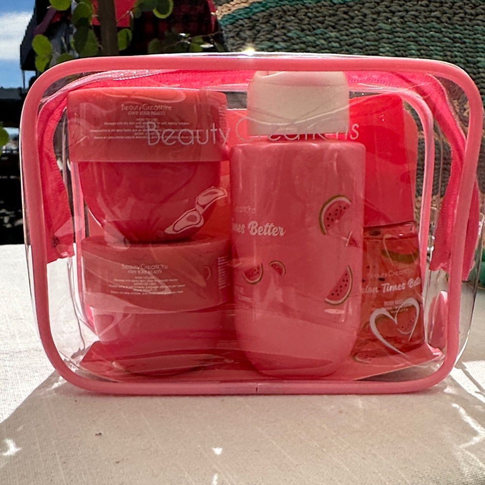 Beauty Creations Watermelon Pink Skincare Collection
